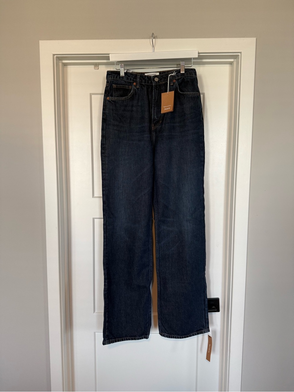 NWT Reformation Wilder High Rise Wide Leg Jeans | Size 29